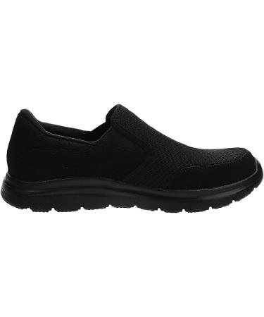 Skechers Men's Flex Advantage Sr Mcallen-m 10.5 Black - Comfortable Slip-Resistant Work Shoe - Buy Online on GoSupps.com