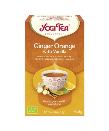 Yogi Tea Yogi Tea Organic Vanilla Ginger 17 Bags