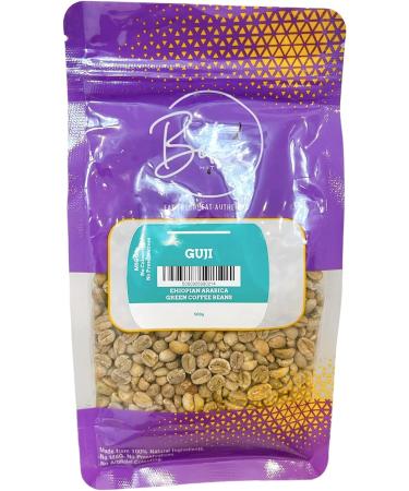 GUJI ETHIOPIAN GREEN COFFEE BEANS || HOME & BUSINESS ROASTING || 500G - Buy Online on GoSupps.com