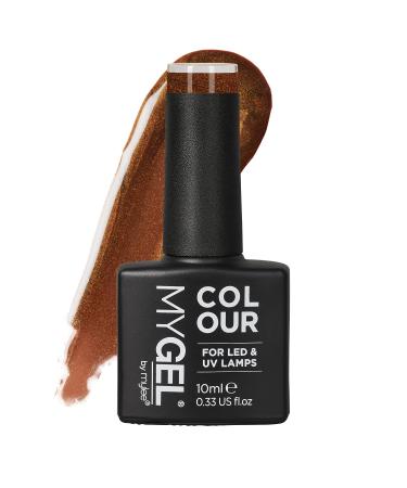 Mylee Gel Nail Polish 10ml Bronze Goddess UV/LED Soak-Off Nail Art Manicure Pedicure for Professional Salon & Home Use Shimmer Range - Long Lasting & Easy to Apply MG0160 - Bronze Goddess - Buy Online on GoSupps.com