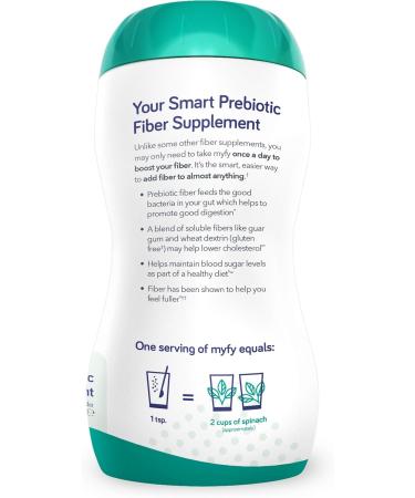 Natural Prebiotic Fiber Supplement Powder 90 Day Bundle - Daily Digestive Support - Non-GMO, Taste-Free, Sugar-Free, Gluten-Free - 90 Servings - Buy Online on GoSupps.com