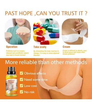 Saluaqui Chest Massage Lifting Oil 3pcs 30ml Women Chest Lifting Oil Improve Elasticity and Prevent Sagging Skin Firming Chest Massage Essential Oil - Buy Online on GoSupps.com