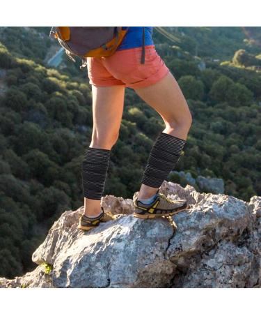 Rbenxia 4 Pack Black Elastic Ankle Compression Bandage - Adjustable Ankle Strap & Heel Brace Wraps for Joint Pain Relief & Athletic Support (70 cm - Buy Online on GoSupps.com