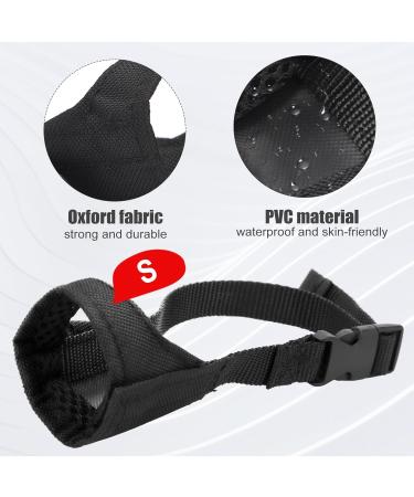 Soft Muzzle for Short Snout Dogs - Ideal for Chihuahua Shih Tzu & Small Breeds | Anti-Bite & Barking Solution | Snout Size 14-17.8cm - Buy Online on GoSupps.com