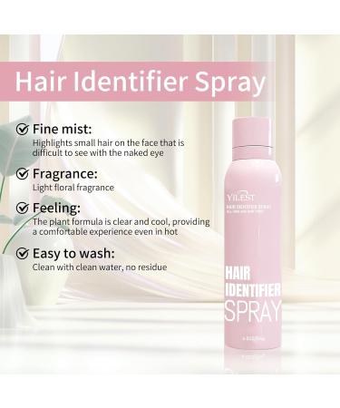 2024 Hair Identifier Spray for Face Shaving - Moisturizing Dermaplaner Set (Pink) | Achieve Flawless Skin - Buy Online on GoSupps.com
