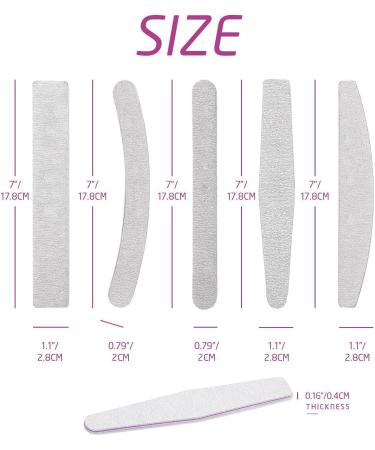 15 Professional Nail Clippers 3 Shape 100/180 Double Weft Washable Nail Clippers Professional Manicure Nail Tools. - Buy Online on GoSupps.com