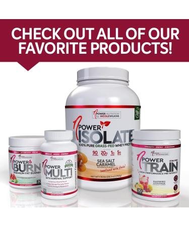 nPower Nutrition Grass-Fed Whey Isolate Powder - Sea Salt Caramel 20g Protein, 5g BCAA, Low Carb | 32 Servings - Buy Online on GoSupps.com