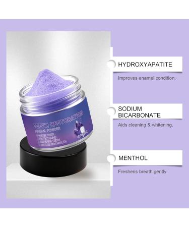 Powdered Toothpaste | 30 grams of whitening and refreshing toothpaste for freshness and gums - powder for dental care - for restoring teeth reducing yellowing  - Buy Online on GoSupps.com