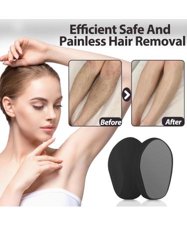 Nano Hair Remover - Reusable Crystal Hair Removal Tool for Women & Men | Magic Hair Remover Stone for Body Legs & More - Buy Online on GoSupps.com