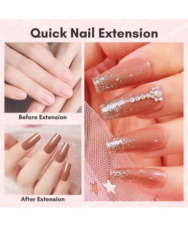 Makartt Poly Nail Gel 50ML Builder Gel for Nail Extensions in White, Pink, Nude, Clear & Rosy Shades Ideal for Technicians, DIY & Salon Designs - Buy Online on GoSupps.com