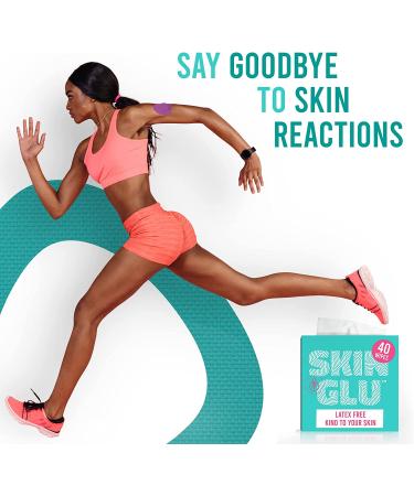 Not Just A Patch Skin Glu Skin Prep Wipes (40 Pack) - Hypoallergenic Latex Free Skin Barrier for Sensitive Skin - Buy Online on GoSupps.com
