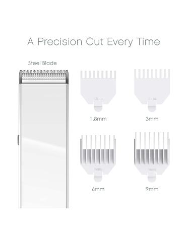 Pure Enrichment TRYM Lithium Rechargeable Beard Trimmer | 11-Piece Grooming Kit with Attachments & Travel Bag - Buy Online on GoSupps.com