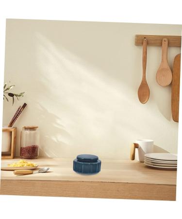 Small Jar Travel Cream Jars Cotton Rounds Holder Ceramic Cream Jar Container with Lid Lip Balm Containers with Lids Mini Lipsticks Lipstick Jars Cosmetic Ceramics Bracket/41(Dark Green) 4.7*4.7cm Dark Green - Buy Online on GoSupps.com