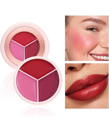 Cream Blush for Cheeks Face Blush with Smudge-Proof Formula and Buildable Coverage - Lip and Cheek Mud | For Dates Travel Evenings Vacations Parties - Buy Online on GoSupps.com