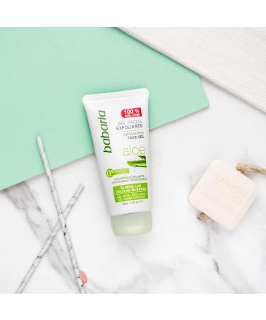 Aloe Vera Facial Peeling Gel 150ml | Natural Exfoliator for Radiant Skin | International Shipping Available - Buy Online on GoSupps.com