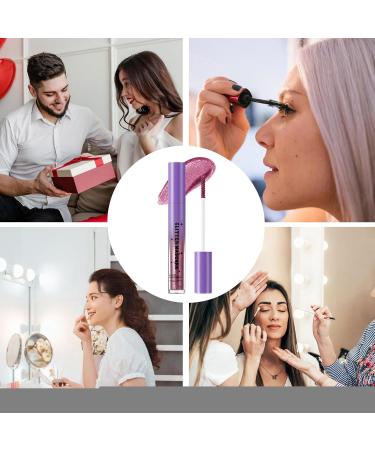  G n rique Glitter Mascara | Luminous for Parties Waterproof Eyelash Makeup with Lengthening and Curling Smudge-Proof and Long-Lasting for Women for Weddings Dates Evenings Stage - Buy Online on GoSupps.com