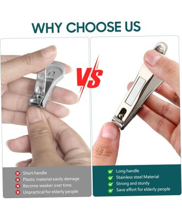 Ipetboom 360 Rotary Nail Scissors Finger Nail Clippers Manicure Trimmer Nail Clippers with Catcher Toenail Trimmer Nail Clippers for Men Pedicure Clipper Cosmetic To Rotate Steel Set - Buy Online on GoSupps.com