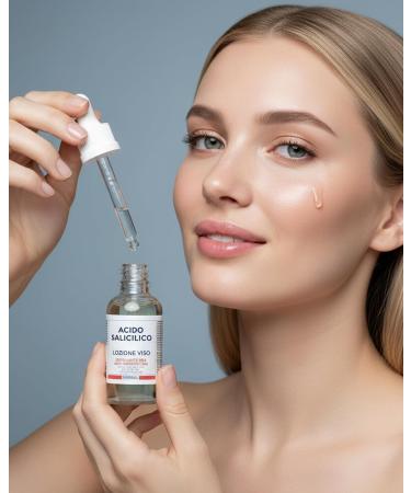 SERININA Acide Salicylique Visage Peeling BHA S rum Exfoliant contre Imperfections Points Noirs et Pores Dilat s Lotion Visage - Buy Online on GoSupps.com