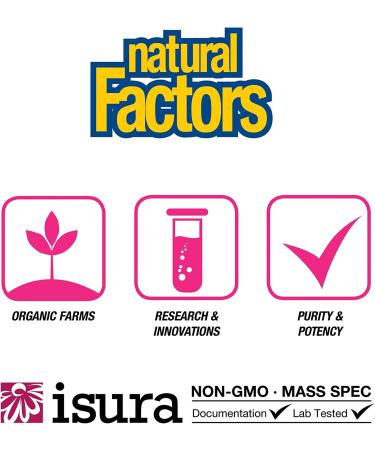 Natural Factors Easy Iron 20 mg - 60 Chewable Tablets for Enhanced Iron Absorption - Buy Online on GoSupps.com