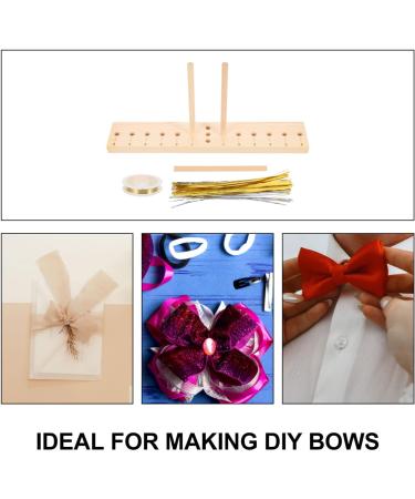 Sewroro Multitool Bow Making Set - Easy Bow Maker for Hair Bows, Corsages & Ribbon Wreaths | Fixing Device for Perfect Bowknots | Multipurpose Crafting Tool - Buy Online on GoSupps.com