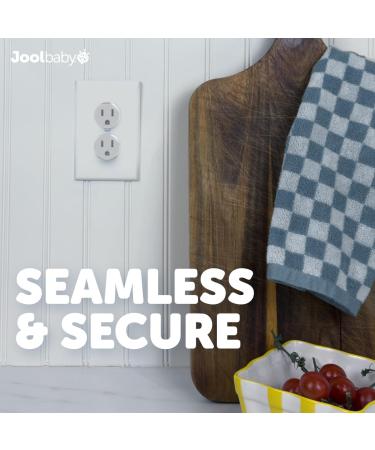 Clear 32 Pack Outlet Plug Covers - Child Proof Electrical Safety Caps by Jool Baby - Buy Online on GoSupps.com