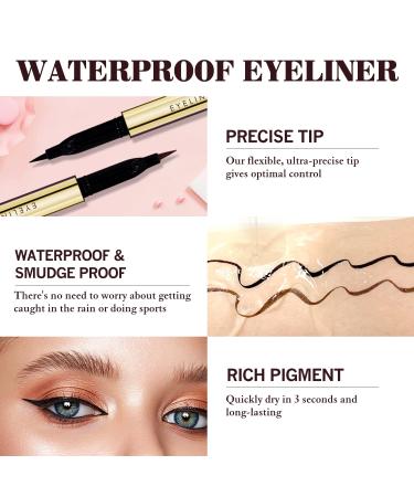 SU YAMMY Waterproof Black Liquid Eyeliner - Smudge Proof Liquid Liner - Buy Online on GoSupps.com