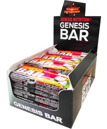 Genesis Nutrition Genesis bar bar 50 g chocolate fondant 20 pieces flavor chocolate - Buy Online on GoSupps.com