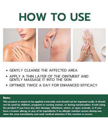 Zdiwond Psoriasis & Eczema Soothing Ointment - Natural Chinese Herbal Healing Cream for Dry Skin (2PCS) - Buy Online on GoSupps.com