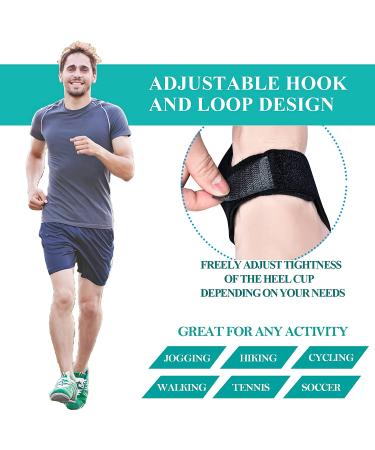 Plantar Fasciitis Heel Cups (4PCS) - Heel Pain Relief & Achilles Tendinitis Support - Buy Online on GoSupps.com