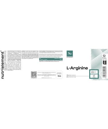 BioKyowa Japanese L-Arginine Extra-Pure Pre Workout Non-GMO For Congestion Strength and Endurance | Nutrielement by Nutrimuscle | 120 Capsules - Buy Online on GoSupps.com