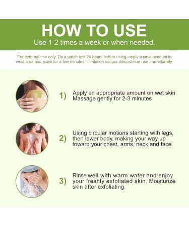 PEPHUCA Matcha Body Scrub - 100% Natural Green Tea Face Body & Foot Scrub with Dead Sea Salt Exfoliator Moisturizes Nourishes and Smoother Skin - Buy Online on GoSupps.com