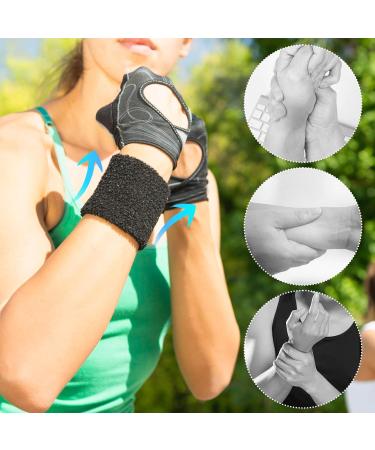 Wisebom 8-Piece Elastic Sports Bracelets - Durable Welding Straps for Tennis Basketball Football & Running | International Shipping Available - Buy Online on GoSupps.com