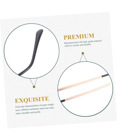 Baluue 6 Pairs Metal Sunglasses Legs - Universal Replacement Brackets & Accessories for Men & Women - Glasses Holder with Screwdriver - Colorful 14x4cm - Buy Online on GoSupps.com