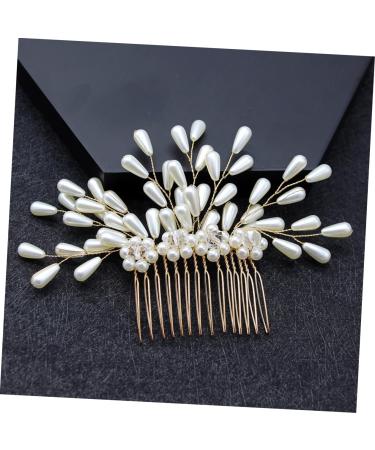 Angoily Bride Headpieces for Wedding Side Hair Comb Hair Claw Clips for Women Goody Hair Clips for Women Hair Combs for Women Crystal Hair Comb Tiara Pearl Accessories Miss - Buy Online on GoSupps.com
