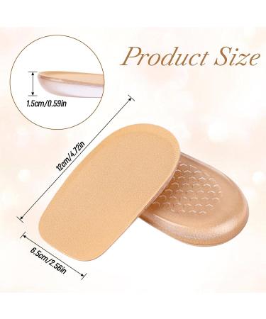KALIONE Heel Lifts - Gel Height Increasing Insoles for Leg Length Discrepancy | Comfort Shoe Lifts for Men & Women | 1/2 Inch Elevation for Uneven Legs & Heel Pain - Buy Online on GoSupps.com
