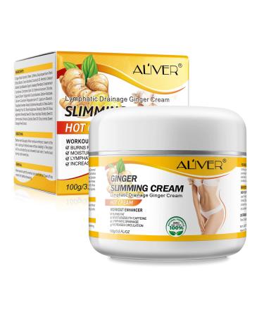 Ginger Slimming Cream  Hot Fat Burning Weight Loss Full Body Slimming Cream  Anti-Cellulite Slimming Cream for Belly  Perfect for Cellulite  Soothing  Relaxing  Tightening & Slimming Purple