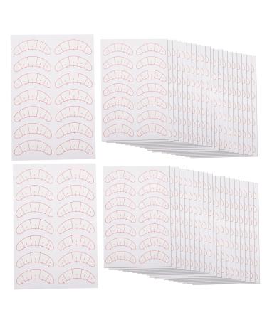 Healeved Healeved 3 eyelash positioning eye patch eyelash extension kit gel must-haves for eyelash technology patches eyelash extensions makeup supplies makeup tape for the eyes p.p.