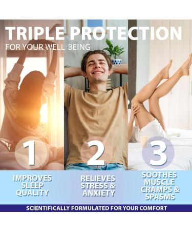 Magnesium Cream Leg Cramps: Soothing Lotion with Magnesium Glycinate Malate & Chloride Lavender 4 Ounce (Pack of 1) - Buy Online on GoSupps.com