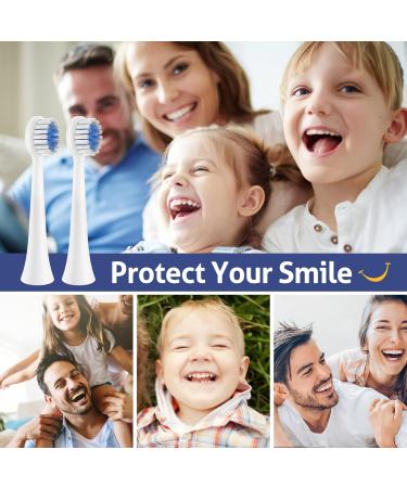 Replacement Toothbrush Heads for RAZOKO Kids - 6 Pack | Soft Bristles & Durable Design for Healthy Smiles - Buy Online on GoSupps.com