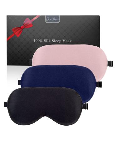 Silk Scrunchies and 3 Pack Silk Sleep Masks