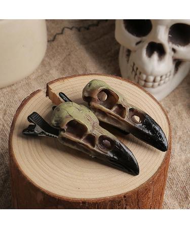 Halloween Hair Clips - Scary Cosplay Skull Barrette For Hair Styling Halloween Hairpiece For Women Hairstyle Decorative Accessory For Day Of The Dead Holidays - Buy Online on GoSupps.com