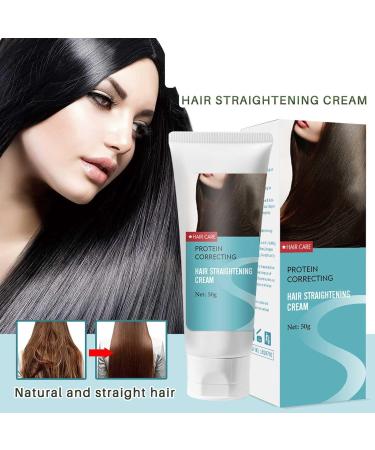 OHCVG Hair Smoothing Cream Protein Correcting Smoothing Cream Nourishing and Smoothing Cream for Hair Smoothes Frizz and Split Ends - Buy Online on GoSupps.com