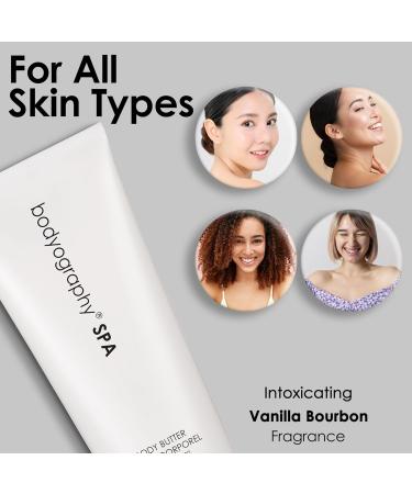 Buy Bodyography Spa Vanilla Body Butter | Skin Firming Moisturizer for Long-Lasting Hydration - International Shipping Available - Buy Online on GoSupps.com