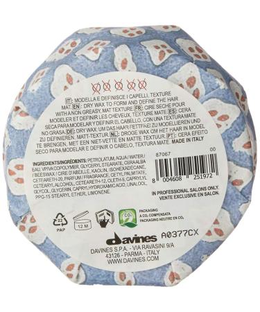 Davines This Is A Strong Dry Wax 2.69 oz - Premium Hair Styling Wax | International Shipping Available - Buy Online on GoSupps.com