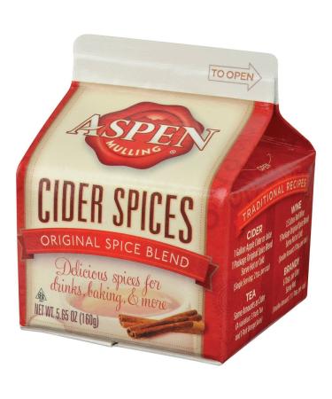 Aspen Mulling Cider Spices, Original Blend, 5.65-Ounce Carton Original Spice 5.65 Ounce (Pack of 1)