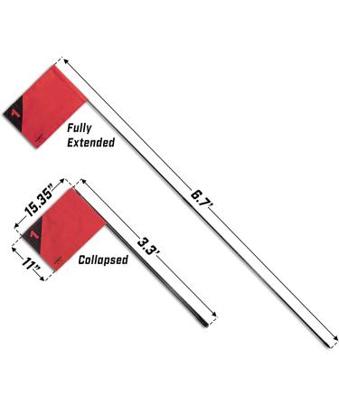 GoSports Golf Flags 3 Pack - Ideal for Practice and Family Golf Games - Buy Online on GoSupps.com