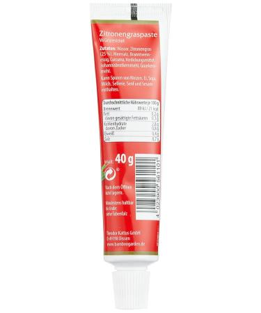 Bamboo Garden Lemongrass Paste - 40g (Pack of 2) | Authentic Flavor for All Cuisines - International Shipping Available - Buy Online on GoSupps.com
