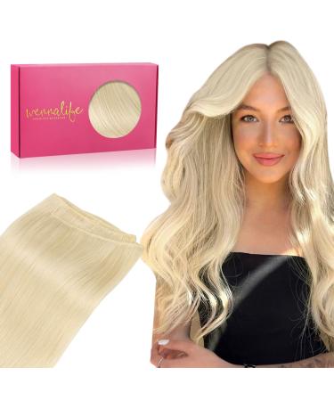 When it comes to the extensions of real hair 50cm 100g platinum blond treat real hair for sewing real hair extensions tresses Remy hair weft real hair breathes real hair sew in hair extensions 50cm-100g-eating #9-60A platinum blonde - Buy Online on GoSupps.com