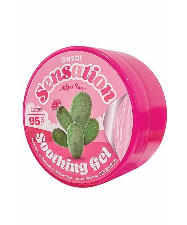 ONSOI 95% Aloe Vera Gel & Cactus Soothing Gel - Sunburn Relief & Hydrating Treatment (2PK) | International Shipping Available - Buy Online on GoSupps.com