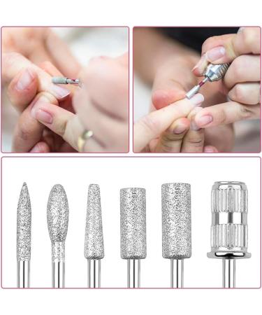3 Pack Nail Grinding Bits Electric Manicure Set Manicure Pedicure Diamond Nail Bits Set Electric Manicure Set with Sanding Bands for Electric Nail Files Drill Machine - Buy Online on GoSupps.com